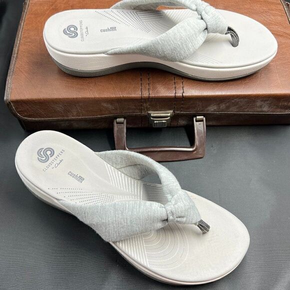 Clarks Womens Cloudsteppers Arla Kaylie Flip-Flops - Picture 1 of 6